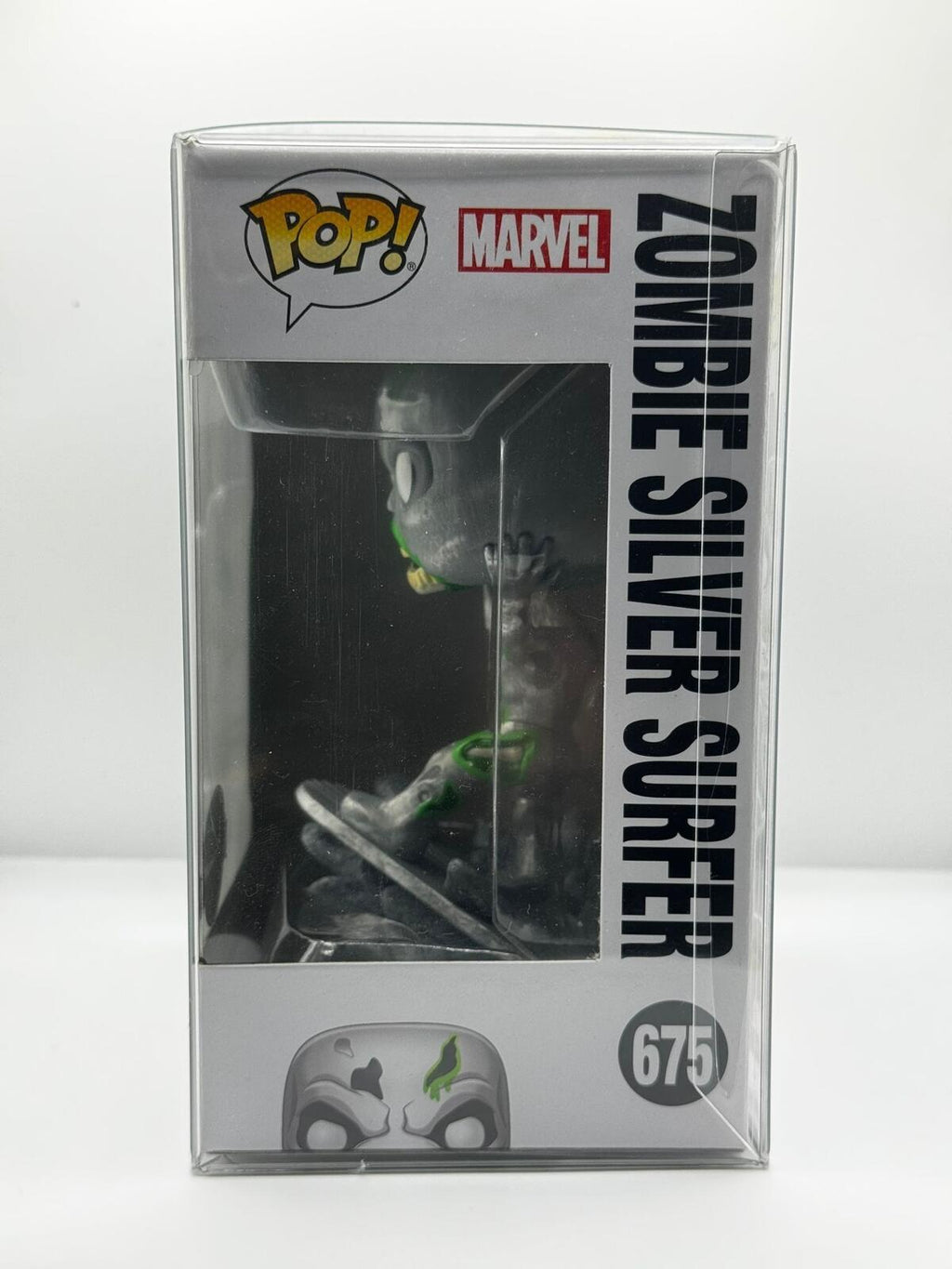 Funko Pop! Marvel Zombies #675 Zombie Silver Surfer Vinyl Figure