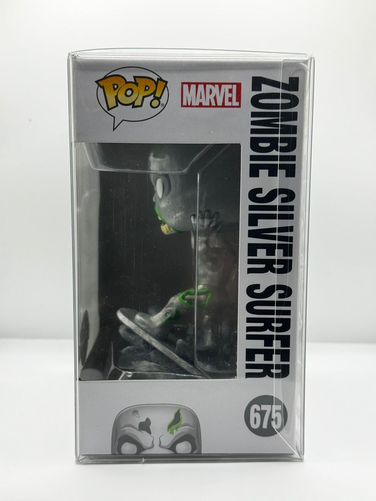 Funko Pop! Marvel Zombies #675 Zombie Silver Surfer Vinyl Figure