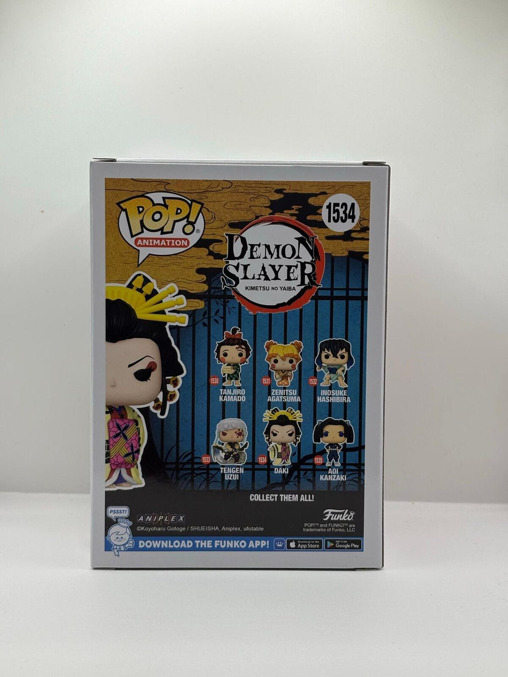 Funko Pop Animation Demon Slayer Daki Vinyl Figure 1534
