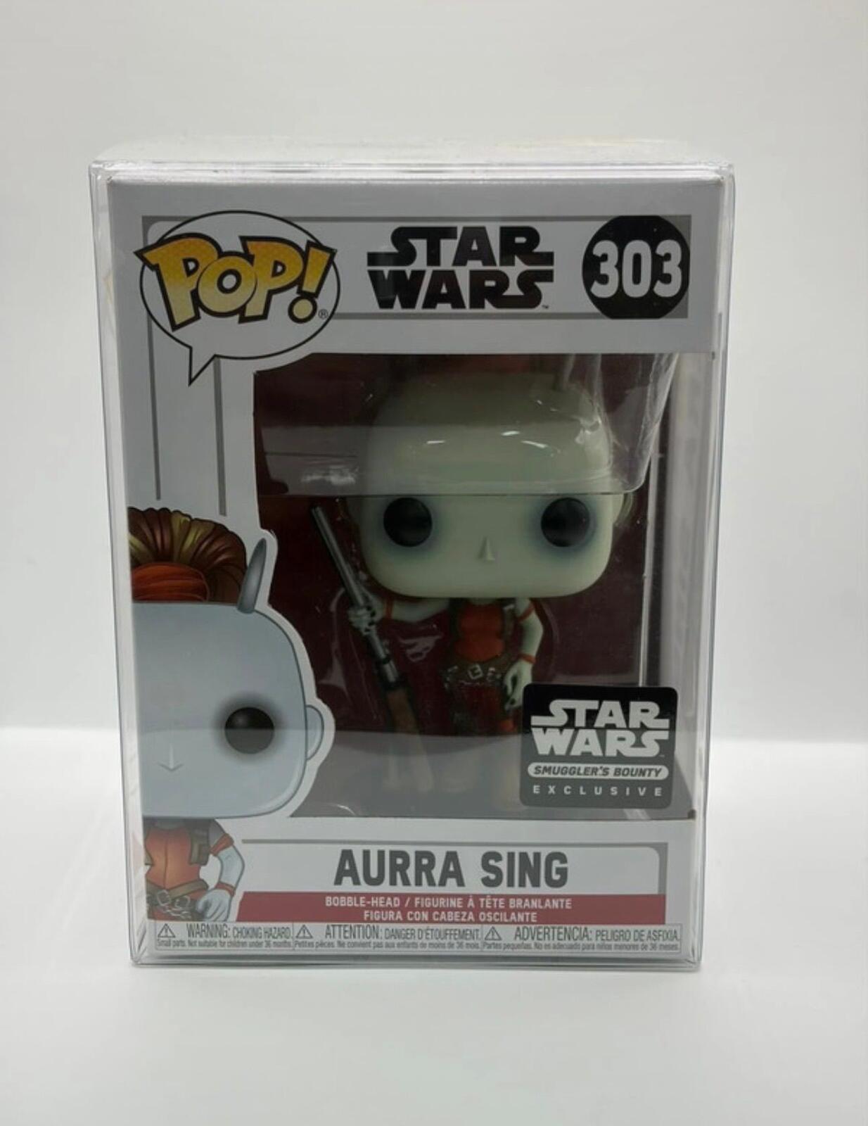 Funko Pop Star Wars Aurra Sing 303 Exclusive