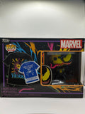 Funko Pop! Tees Marvel Venom Special Edition Figure with T-Shirt