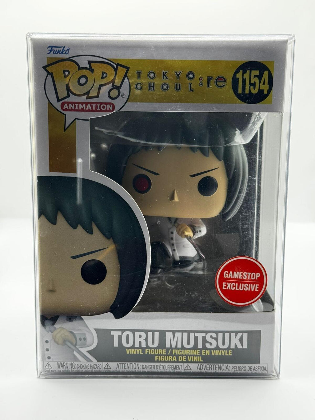Funko Pop! Animation Tokyo Ghoul:re Toru Mutsuki #1154 GameStop Exclusive