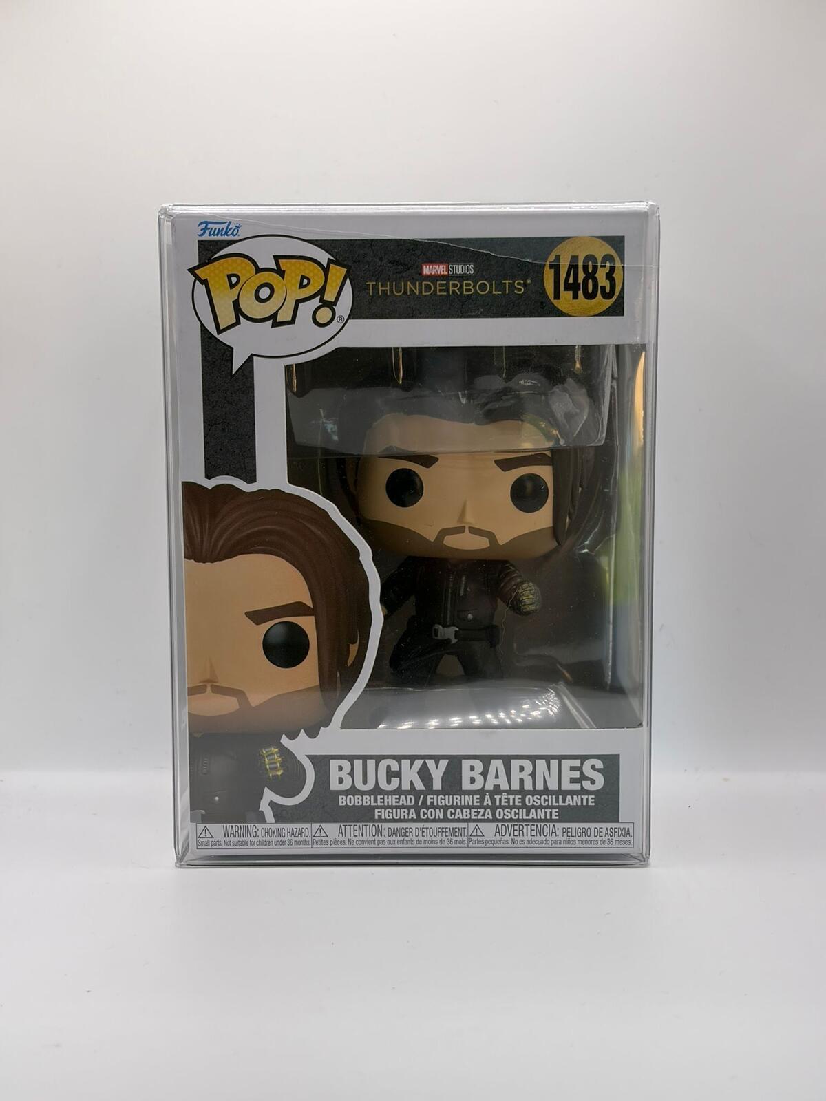 Funko Pop Marvel Thunderbolts Bucky Barnes 1483 with Protector