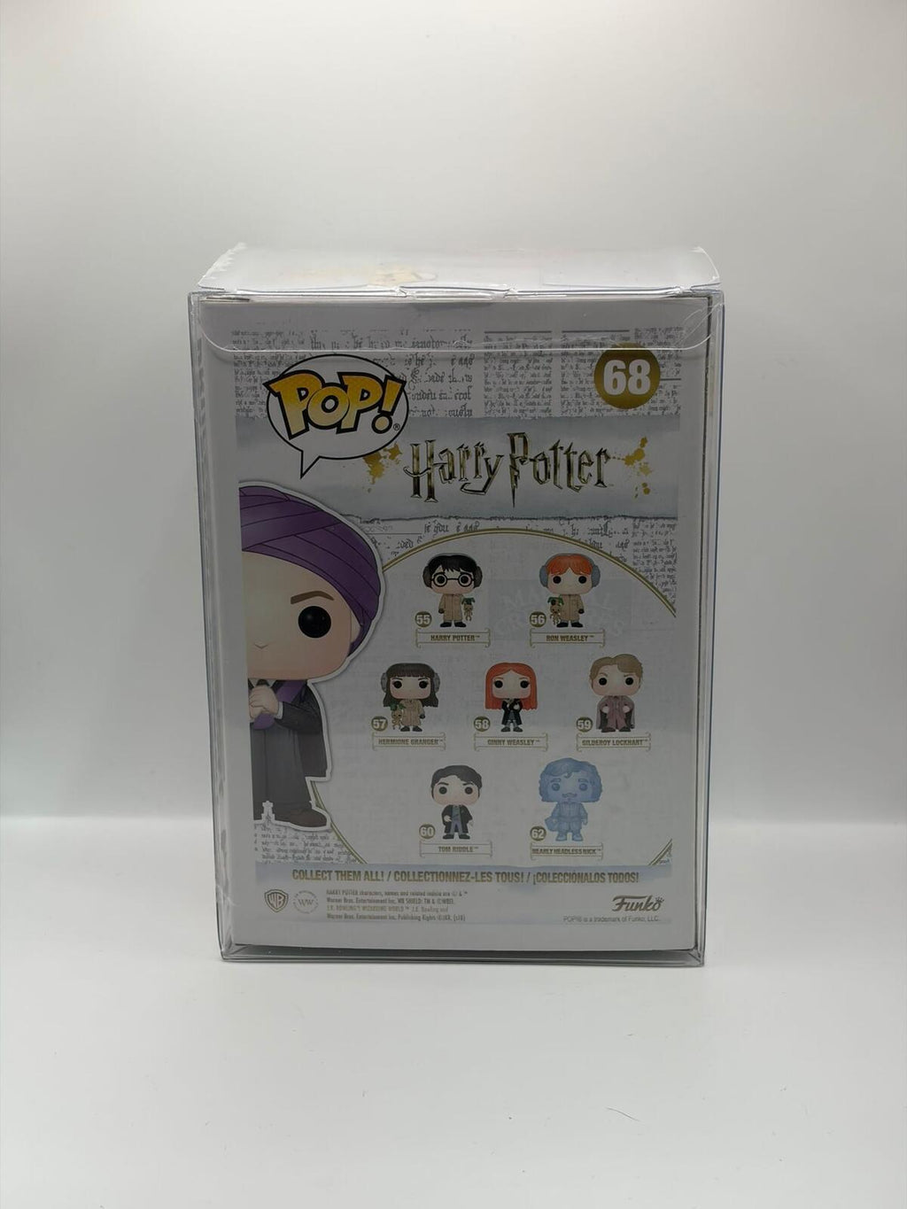 Funko POP! Harry Potter Professor Quirrell #68 Exclusive Vinyl Figure