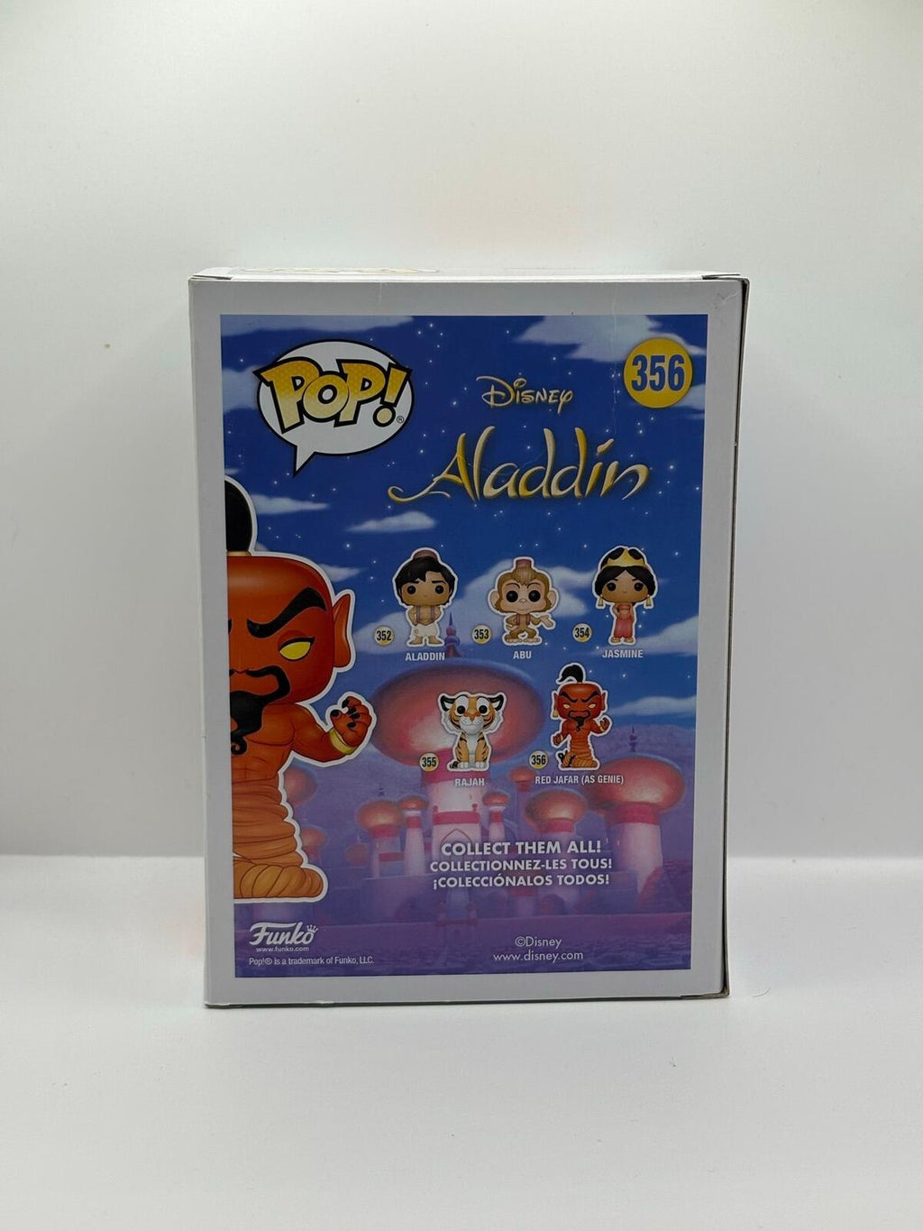 Funko Pop Disney Aladdin Red Jafar (as Genie) #356 Vinyl Figure