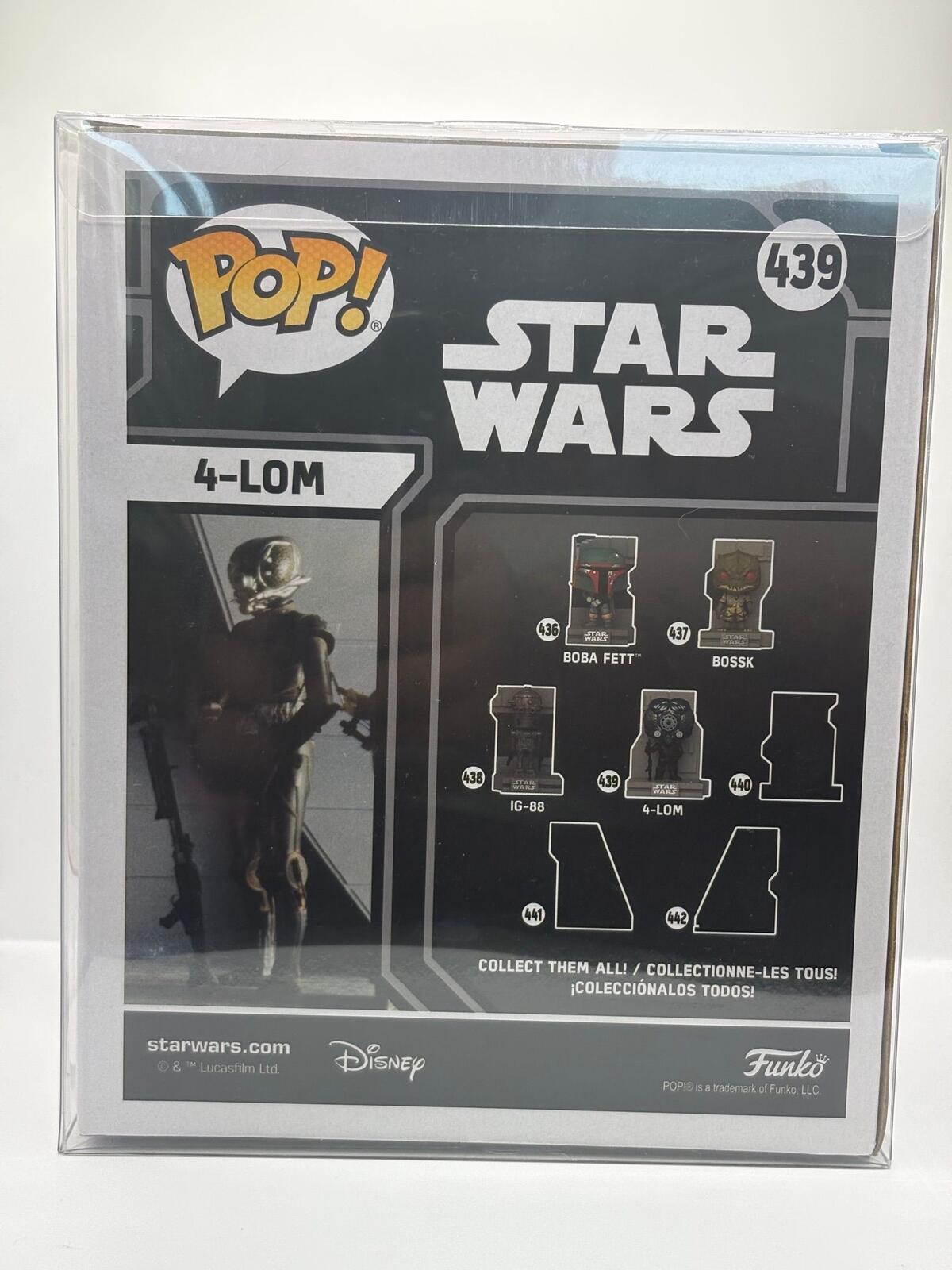 Funko Pop! Star Wars 4-LOM Bounty Hunters Special Edition #439