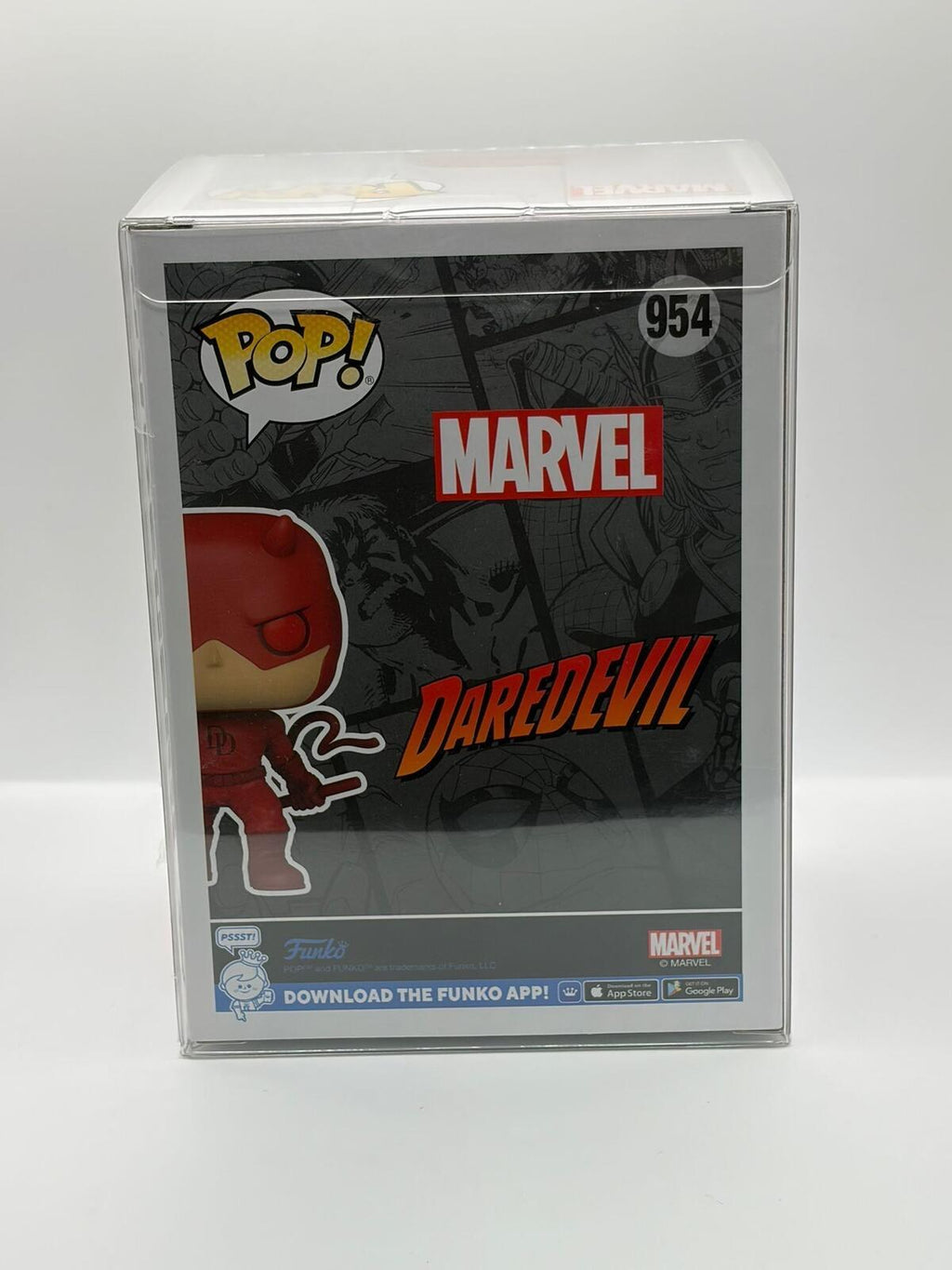 Funko Pop! Marvel Daredevil #954 Vinyl Figure with Protector