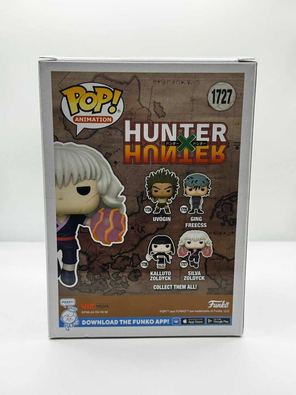 Funko Pop! Animation Hunter x Hunter Silva Zoldyck #1727 Vinyl Figure