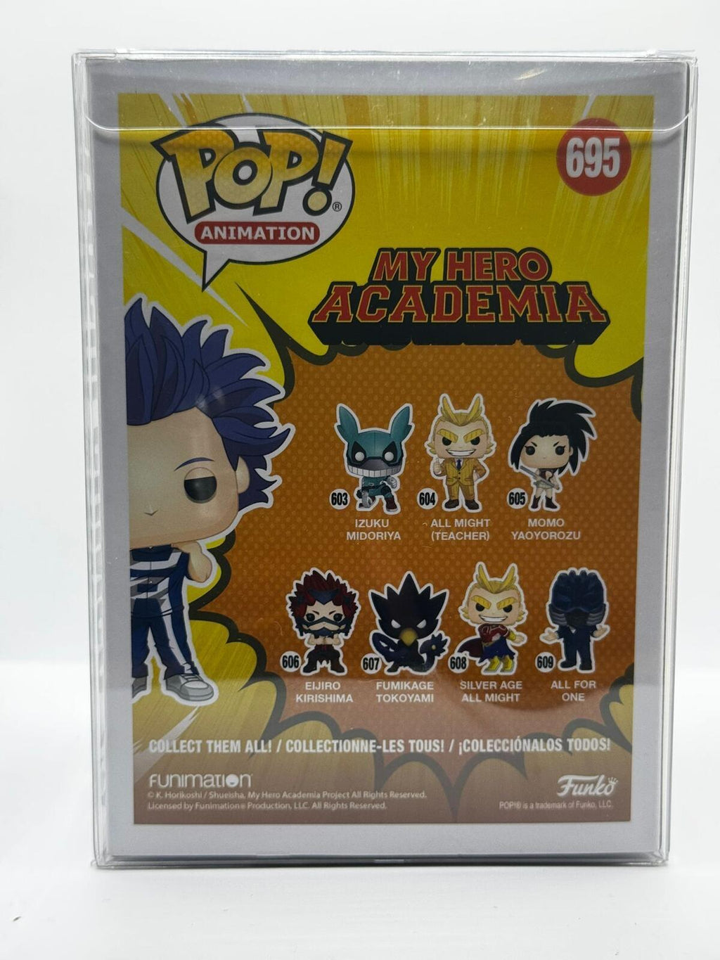 Funko Pop Hitoshi Shinso My Hero Academia Vinyl Figure #695 Special Edition