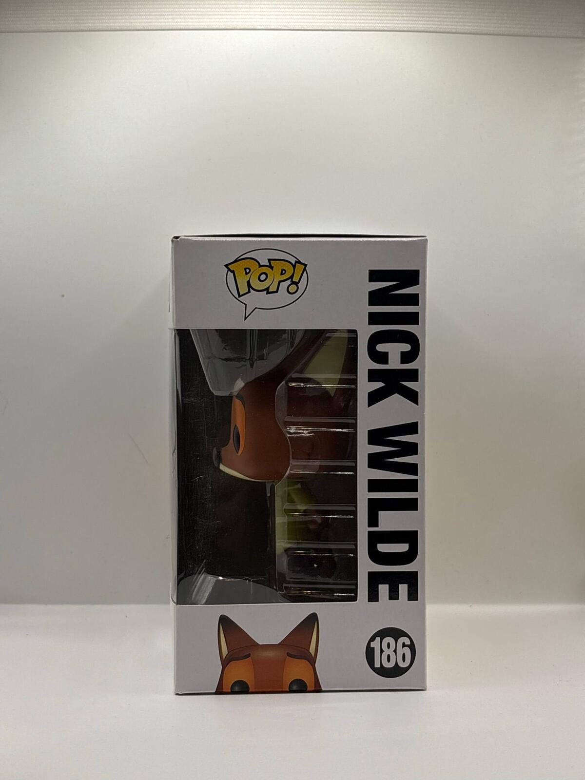 Funko Pop Zootopia Nick Wilde Vinyl Figure 186