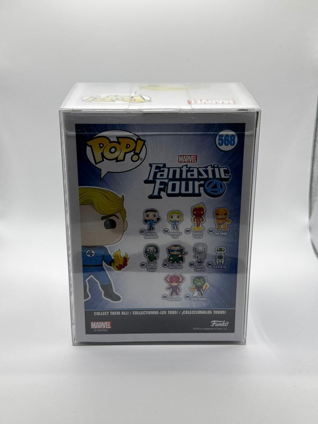 Funko Pop! Marvel Fantastic Four Human Torch 568 Glow in the Dark