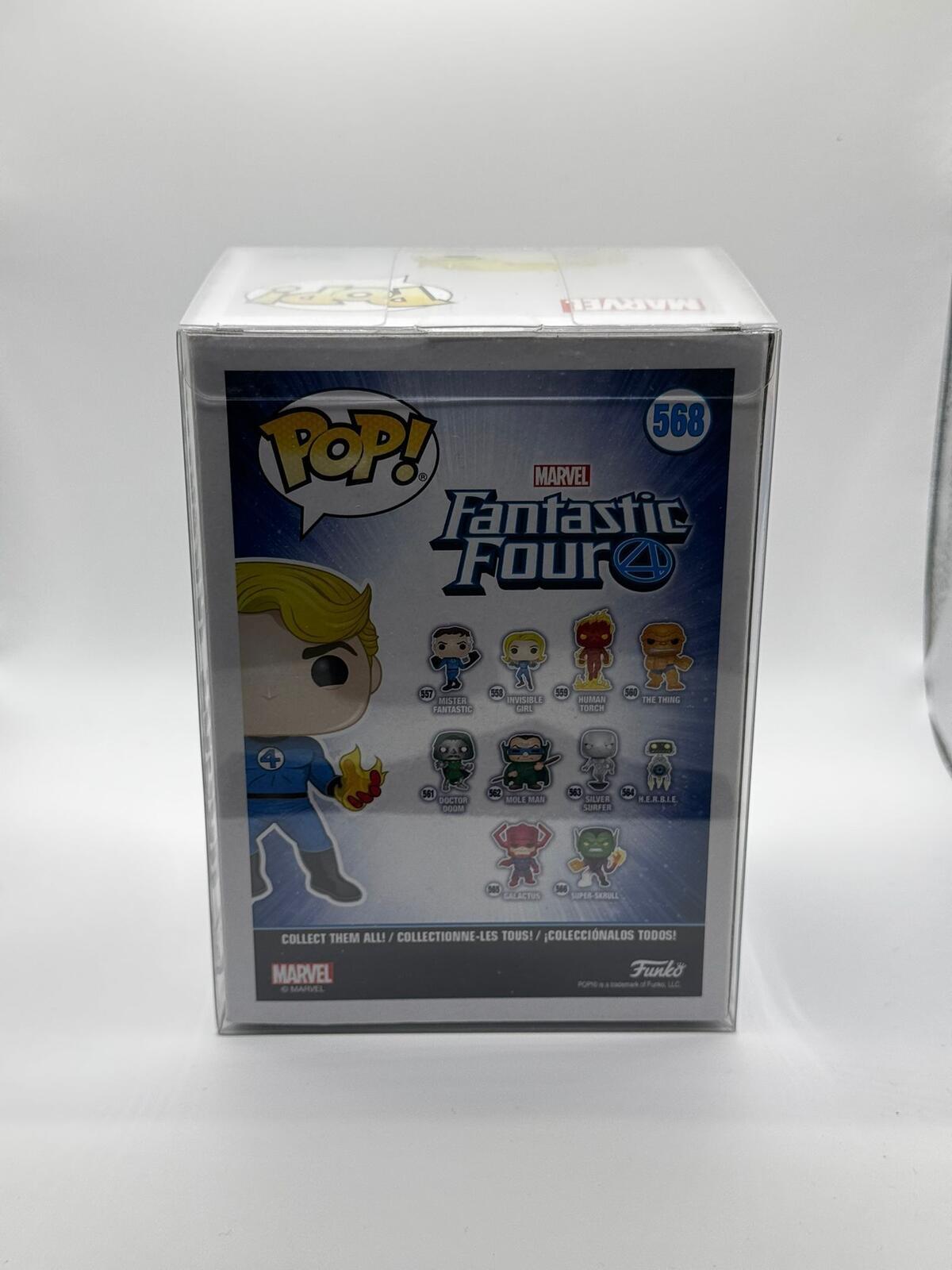 Funko Pop! Marvel Fantastic Four Human Torch 568 Glow in the Dark
