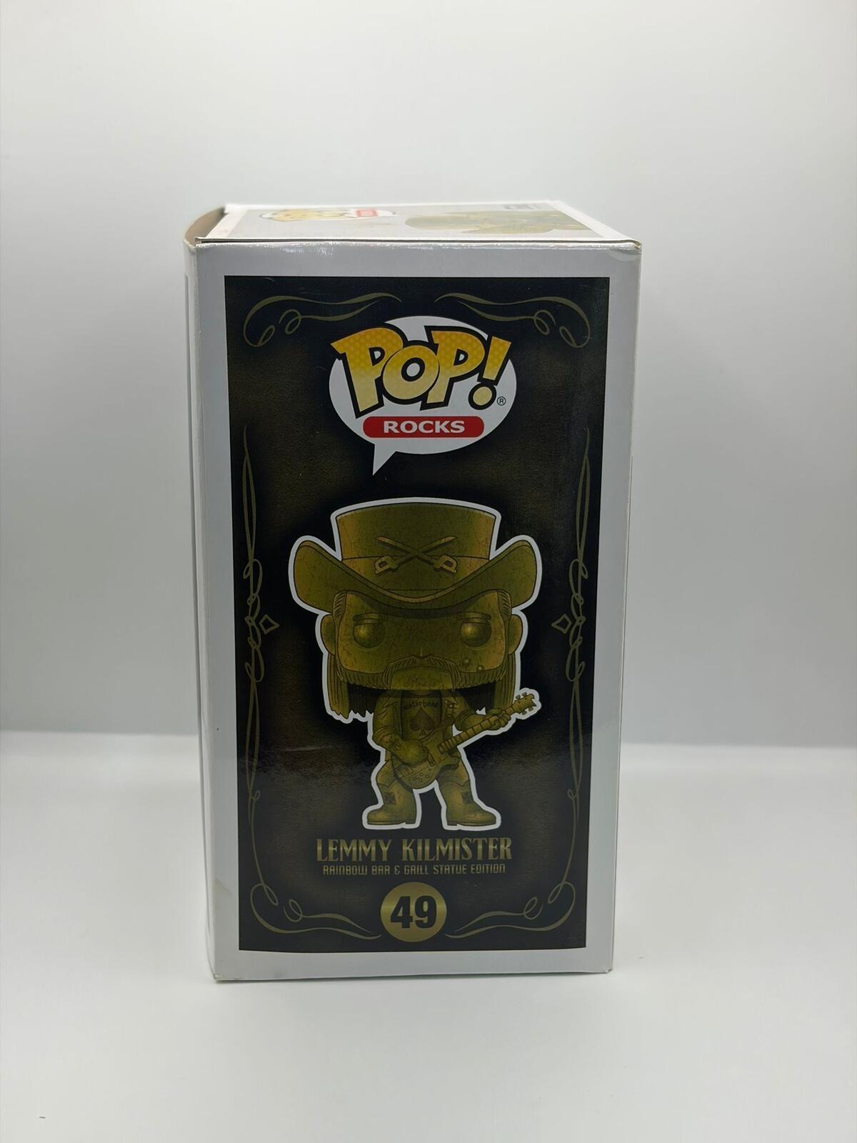 Funko Pop! Rocks Motörhead Lemmy Kilmister #49 Exclusive Vinyl Figure