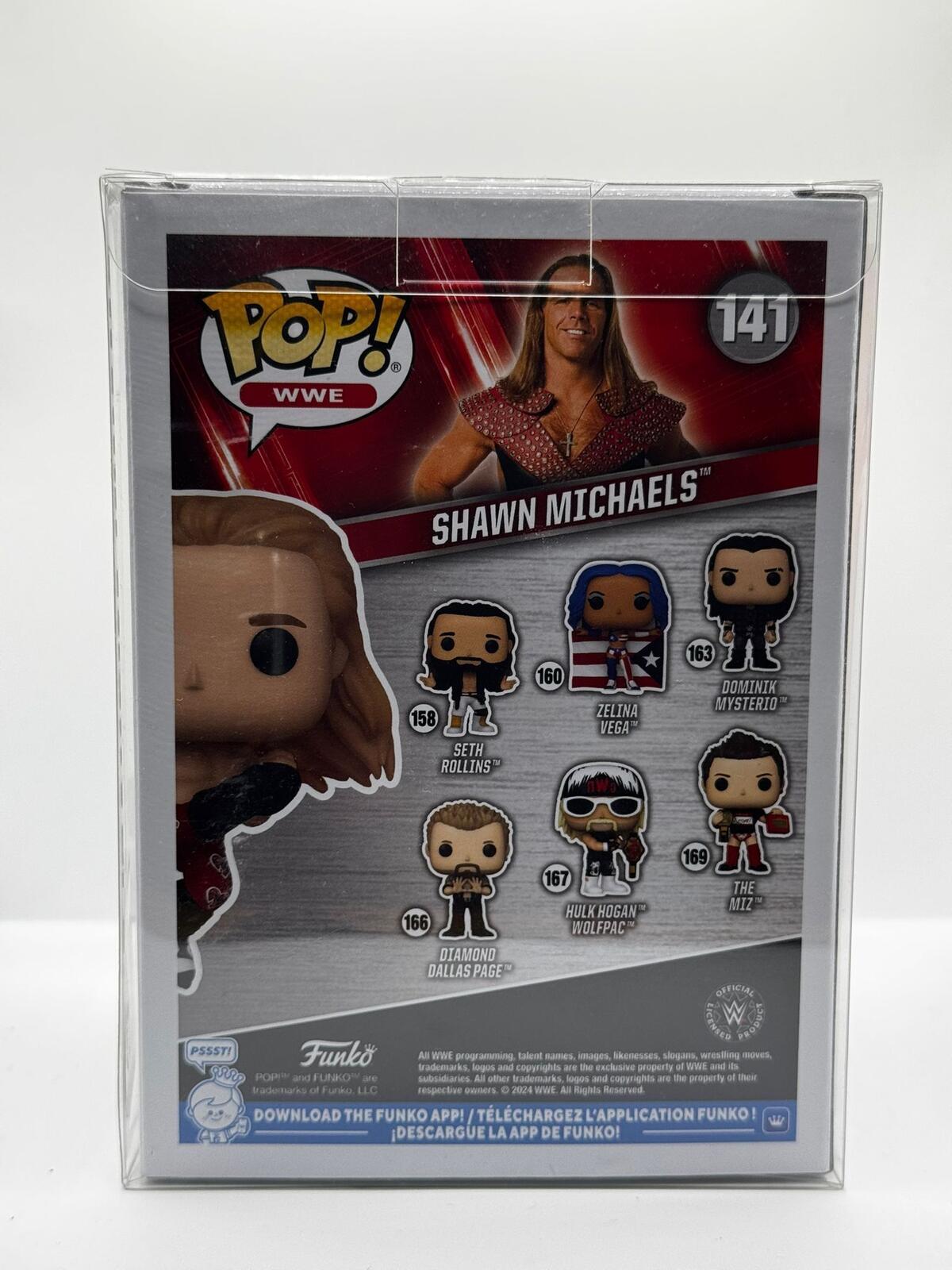 Funko Pop WWE Shawn Michaels Vinyl Figure #141