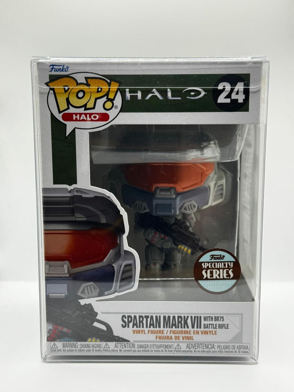 Funko Pop! Halo Spartan Mark VII with BR75 Battle Rifle #24 Specialty Series