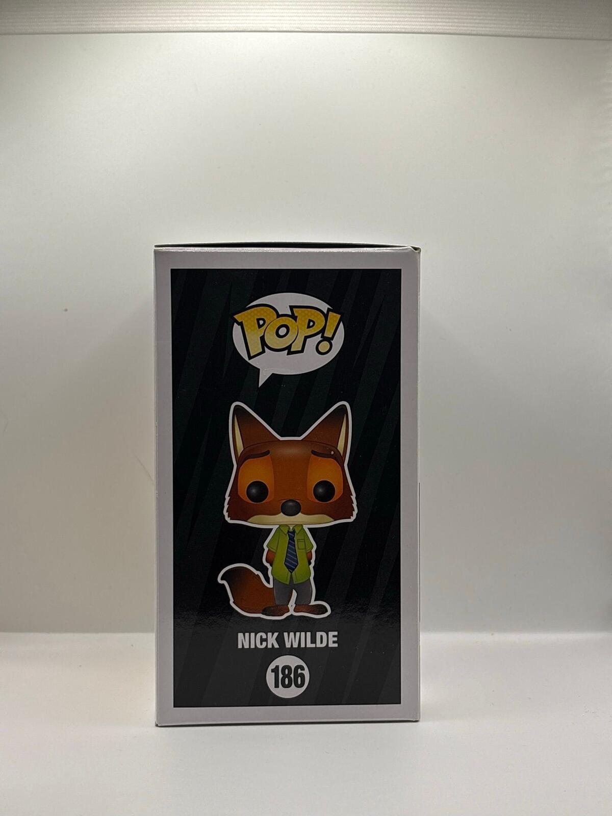 Funko Pop Zootopia Nick Wilde Vinyl Figure 186