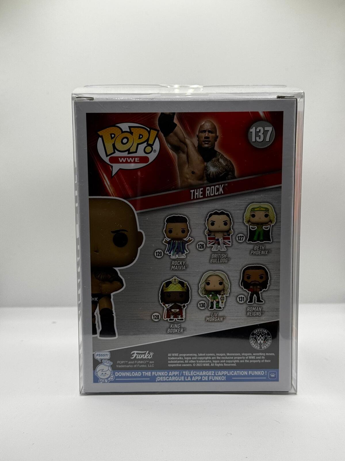 Funko POP! wwe The Rock Vinyl Figure #137