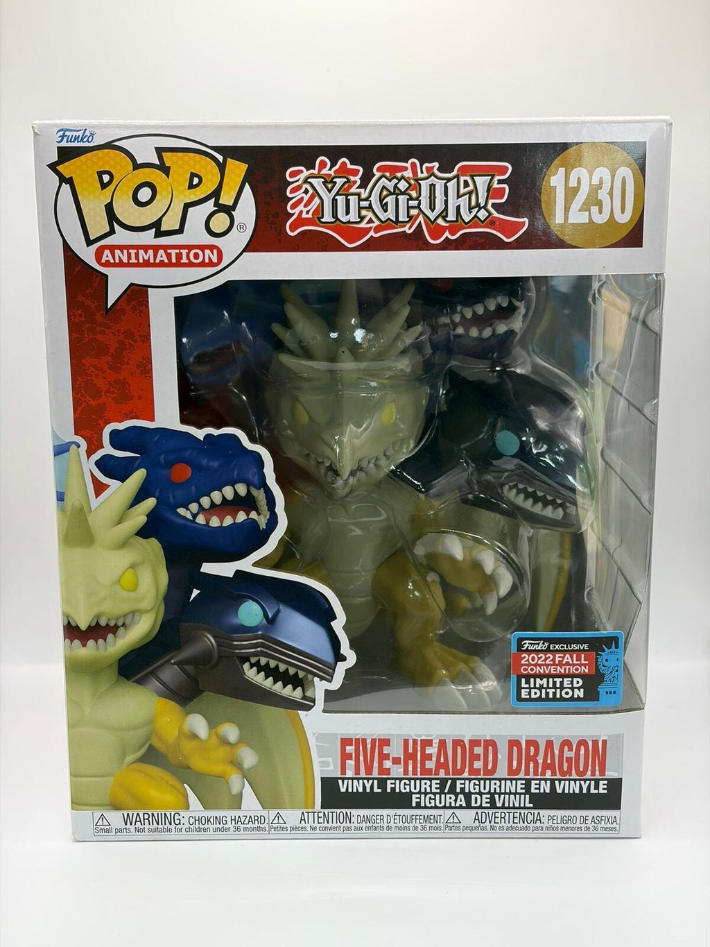 Funko Pop! Animation Yu-Gi-Oh! Five-Headed Dragon Vinyl Figure 1230