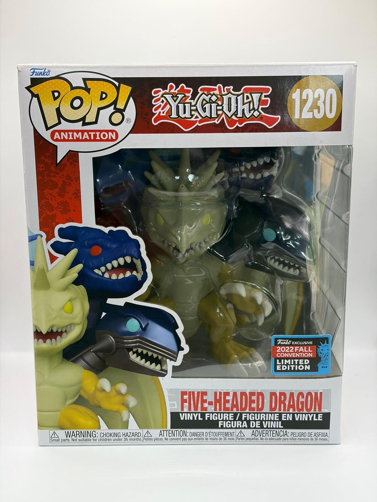 Funko Pop! Animation Yu-Gi-Oh! Five-Headed Dragon Vinyl Figure 1230