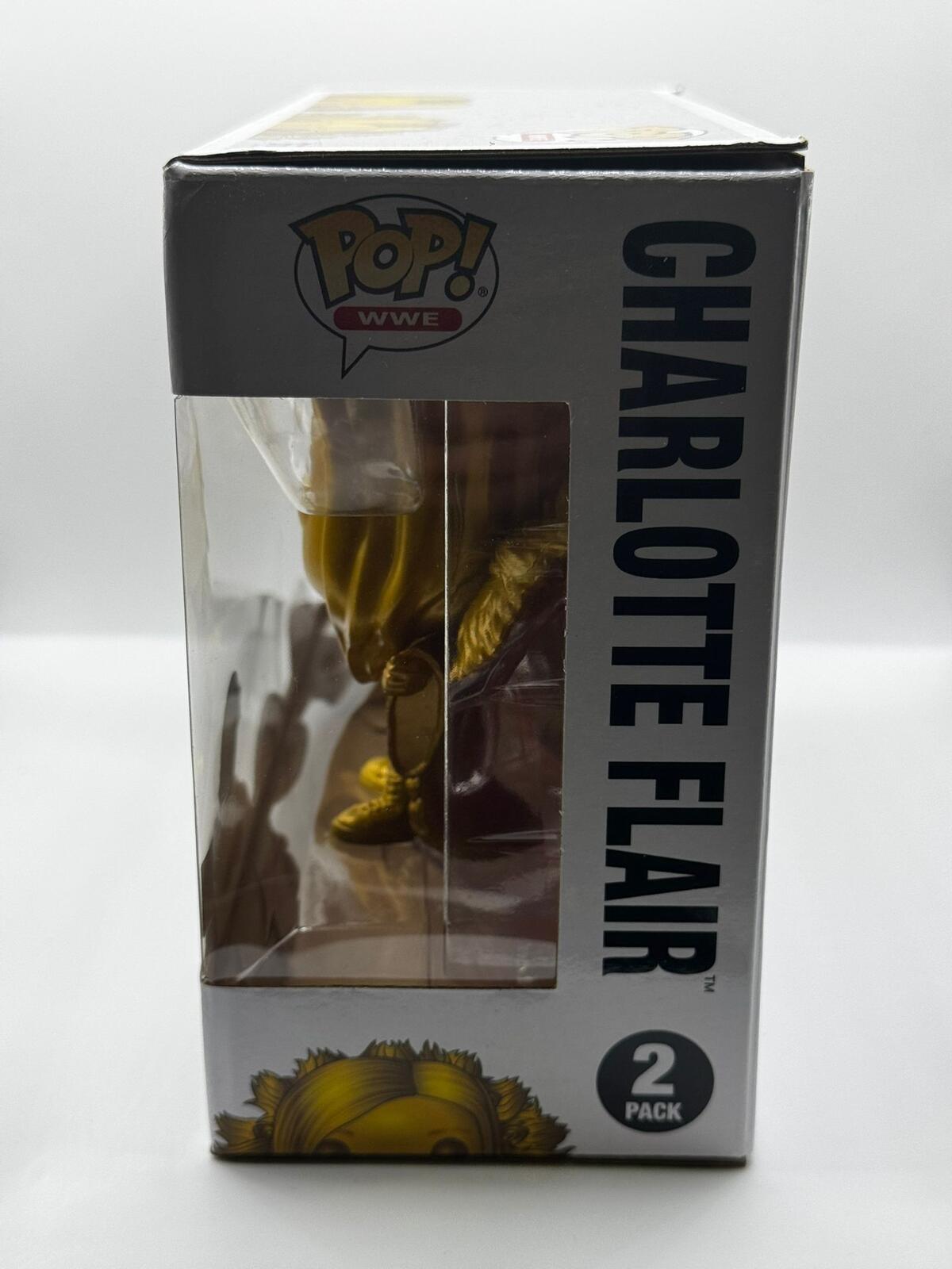 Funko Pop WWE Ric and Charlotte Flair 2-Pack Special Edition
