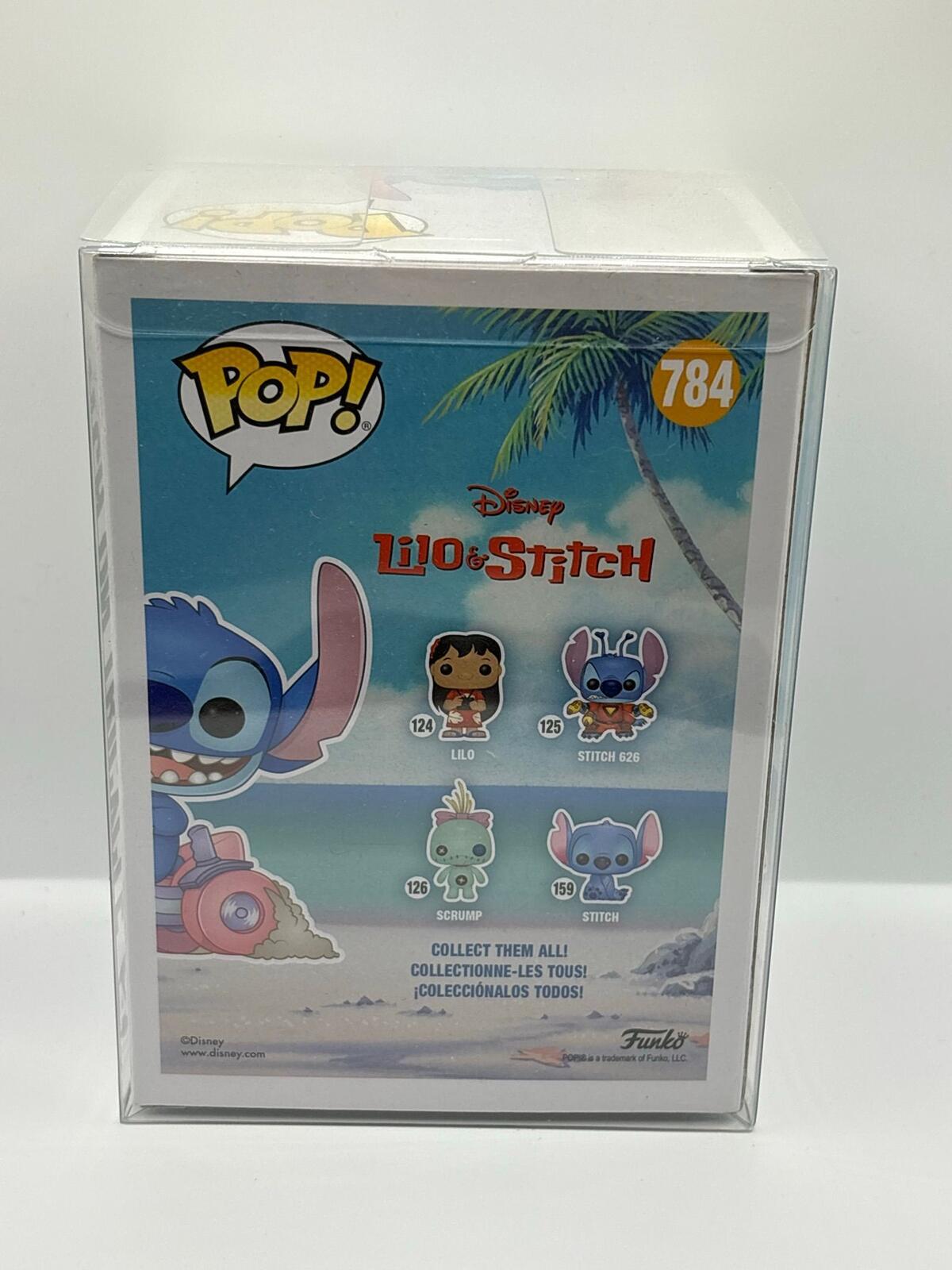 Funko Pop! Lilo & Stitch Stitch on Tricycle Vinyl Figure #784 Limited Edition