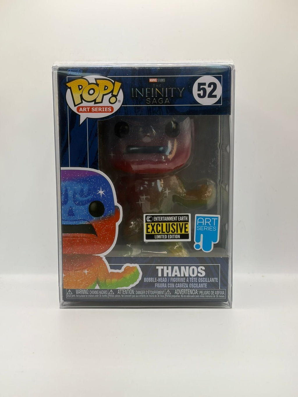 Funko Pop! Marvel Art Series Thanos #52 Exclusive Figurine