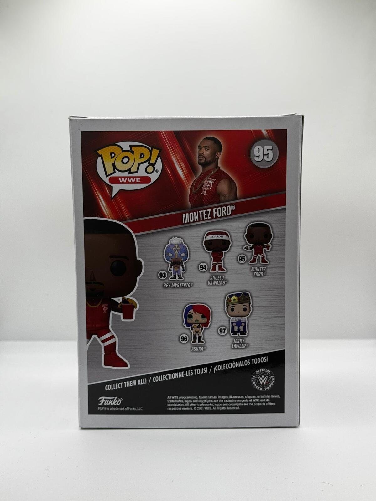 Funko Pop WWE Montez Ford #95 Vinyl Figure