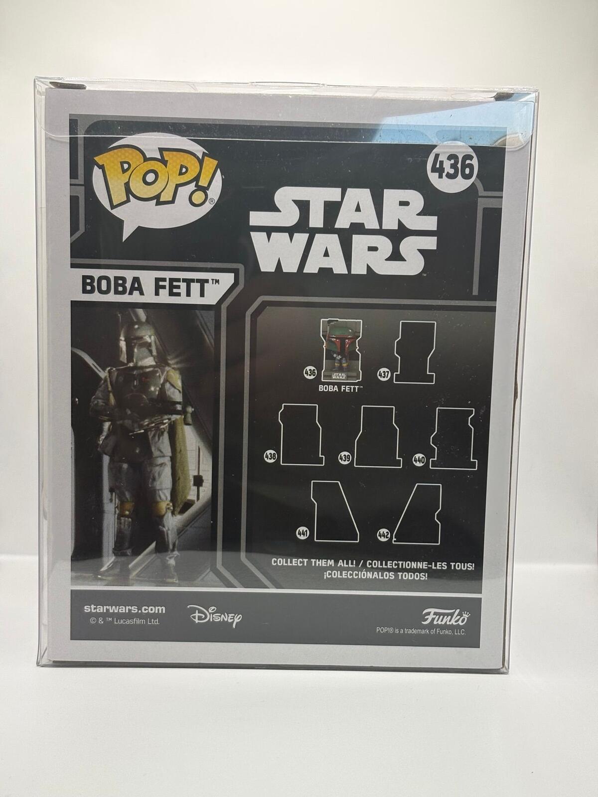 Funko Pop! Star Wars Bounty Hunters Boba Fett #436 Special Edition