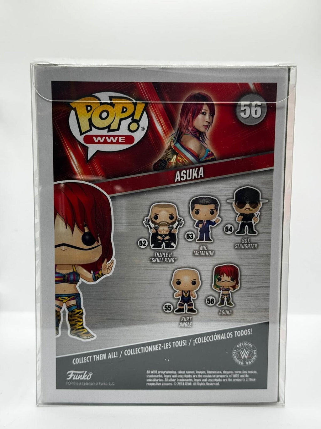 Funko Pop WWE Asuka Exclusive Vinyl Figure #56