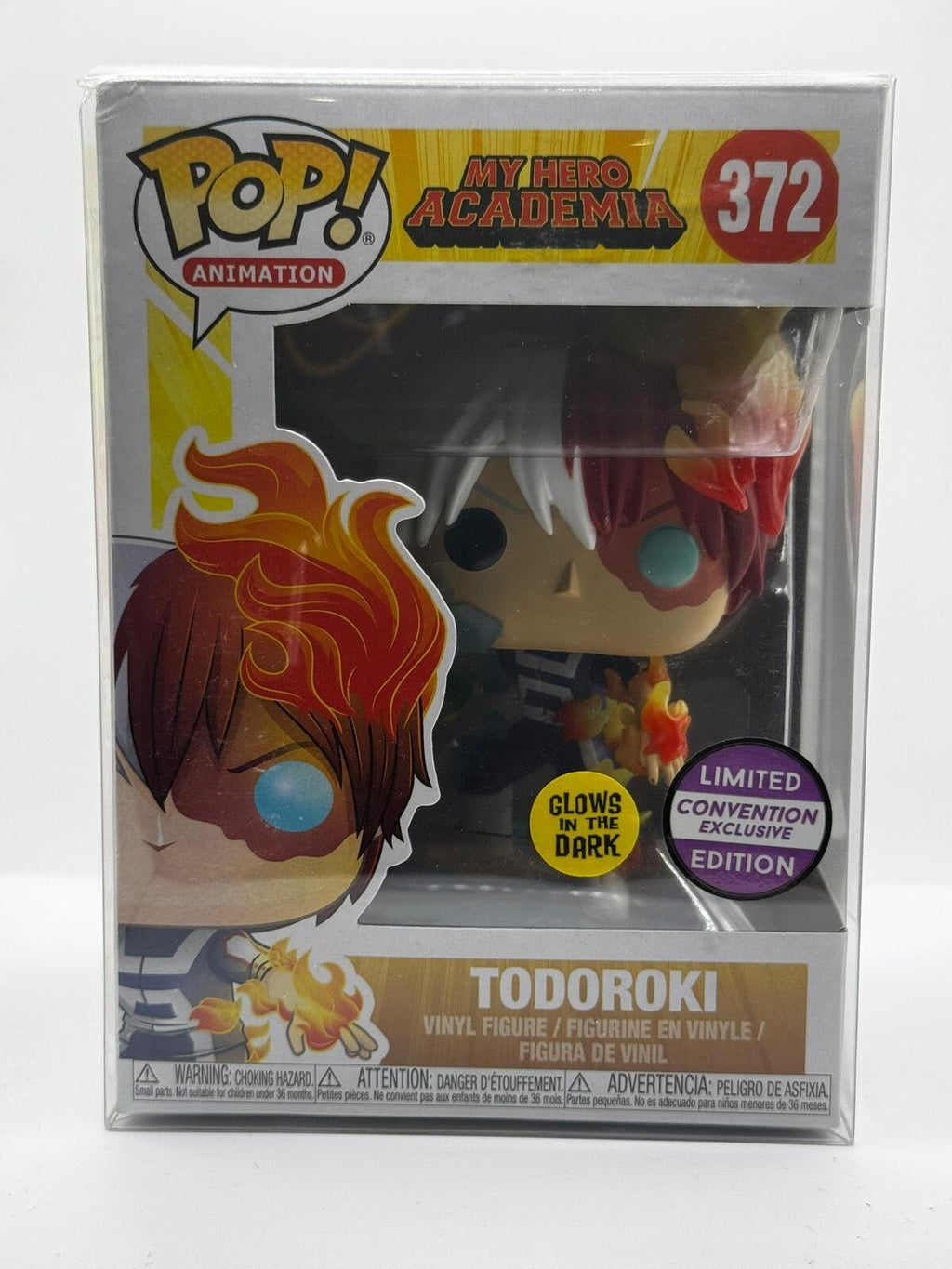 Funko Pop Animation My Hero Academia Todoroki #372 Glow in the Dark Vinyl Figure