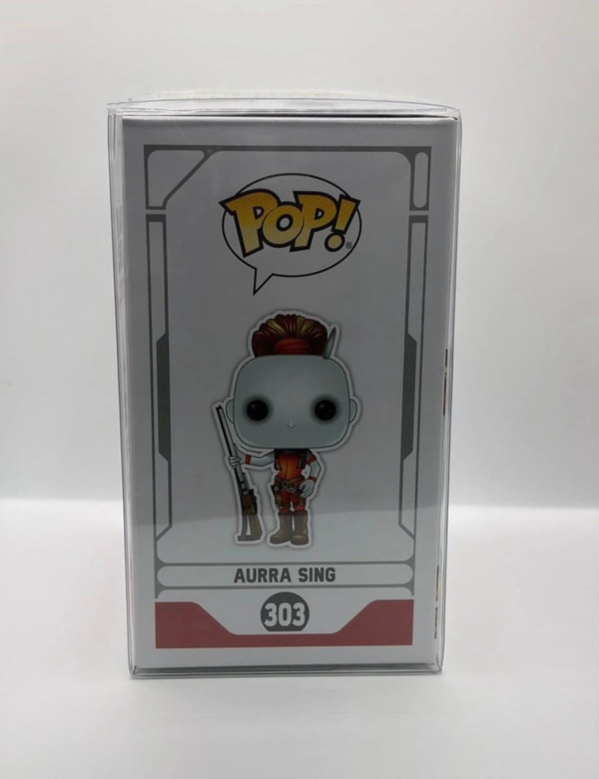 Funko Pop Star Wars Aurra Sing 303 Exclusive