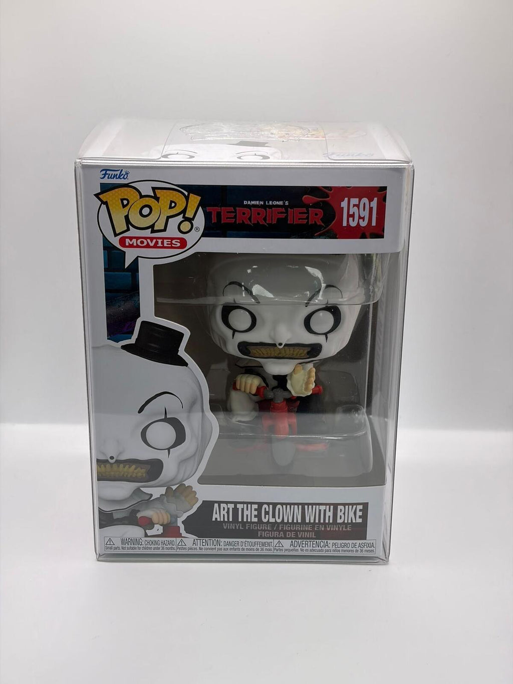 Funko Pop! Movies Terrifier Art the Clown with Bike #1591