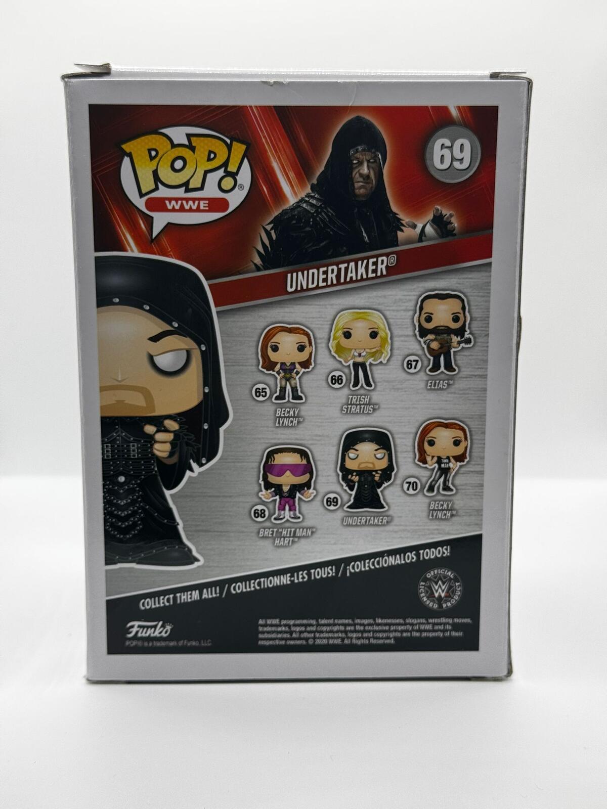 Funko Pop WWE Undertaker #69 Glow in the Dark Vinyl Figure Special Edition
