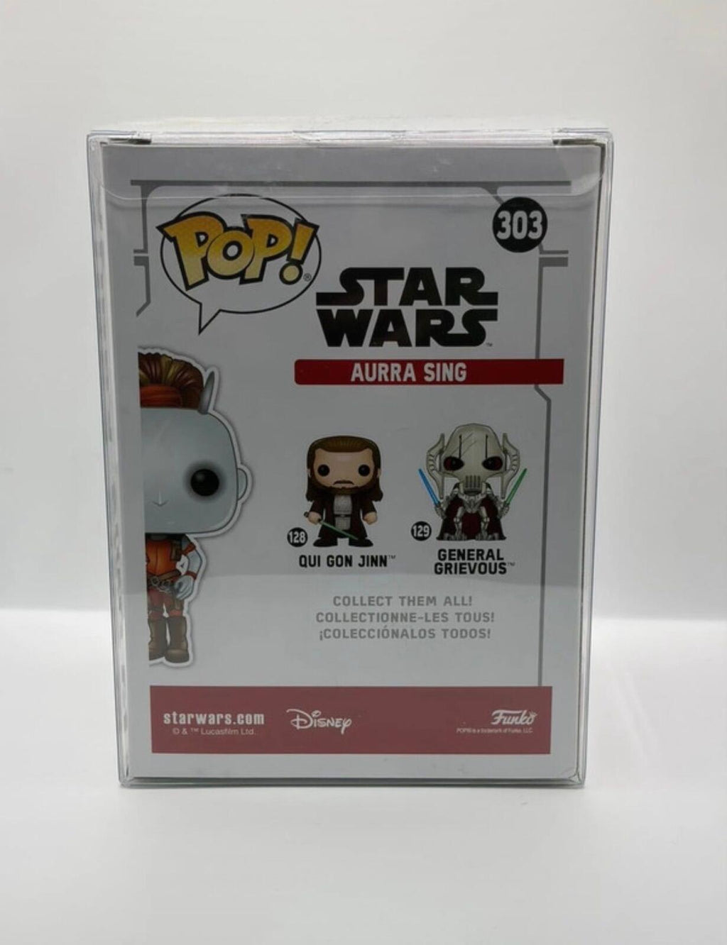 Funko Pop Star Wars Aurra Sing 303 Exclusive