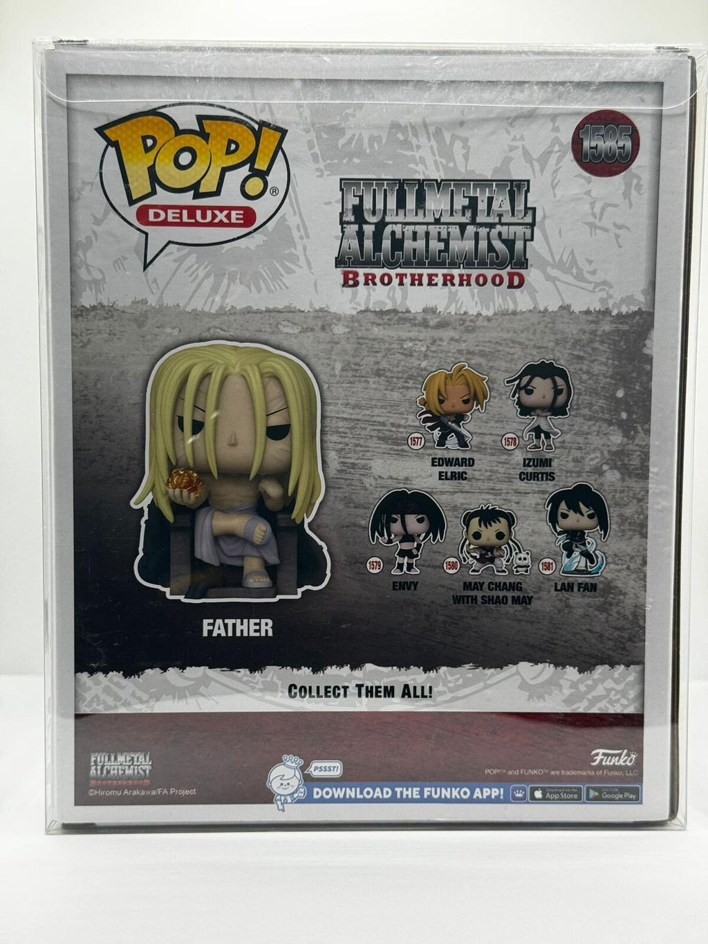 Funko Pop! Deluxe Fullmetal Alchemist Brotherhood Father Vinyl Figure #1585