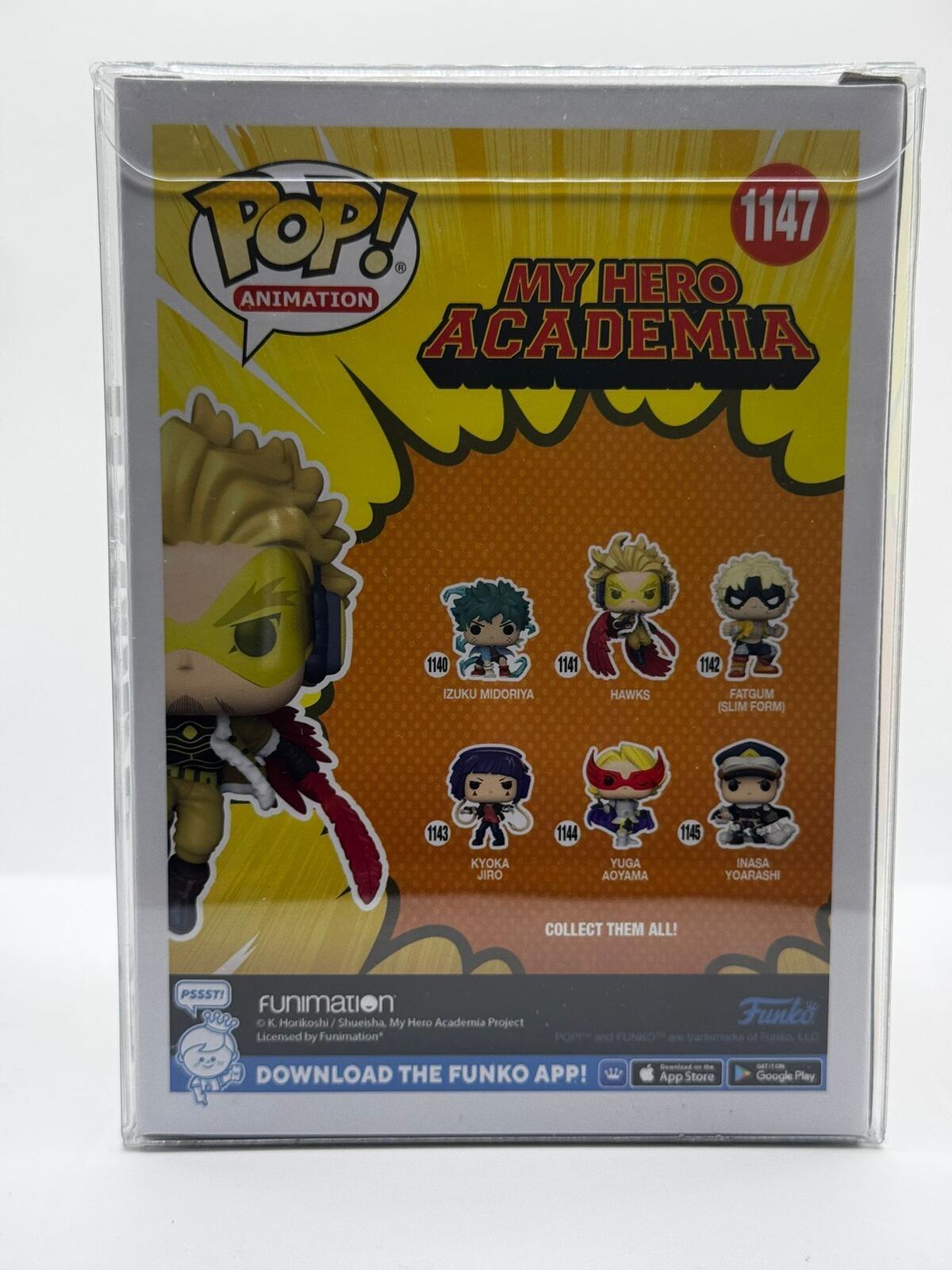 Funko Pop! Animation My Hero Academia Hawks #1147 Flocked Vinyl Figure