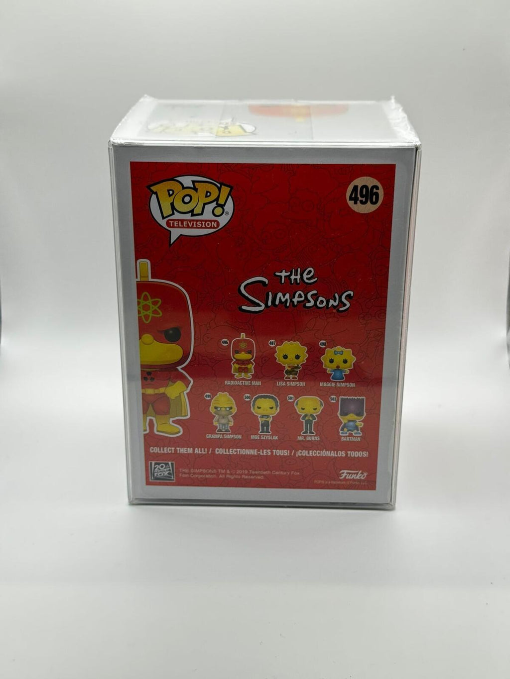 Funko Pop Television The Simpsons Radioactive Man #496 Vinyl Figure