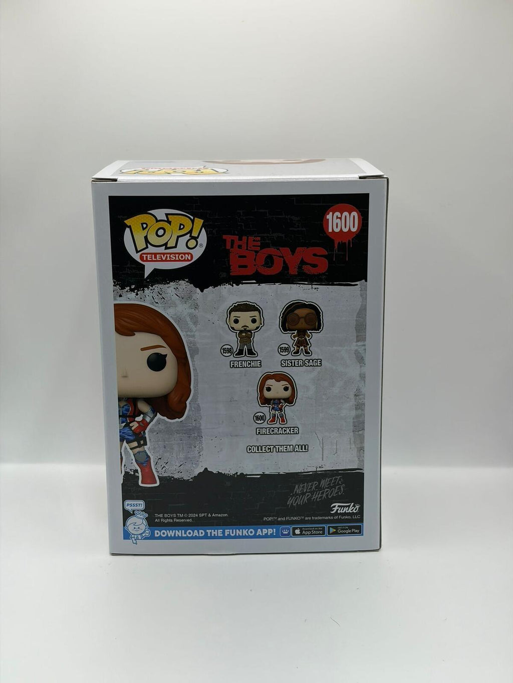 Funko Pop Television The Boys Firecracker 1600 Vinyl Figure