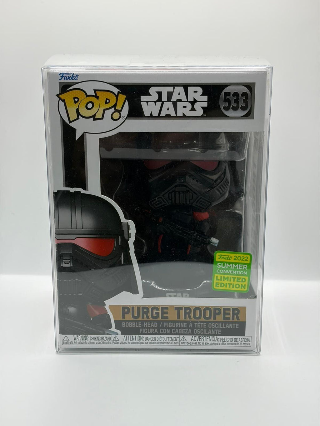 Funko Pop Star Wars Purge Trooper #533 Limited Edition