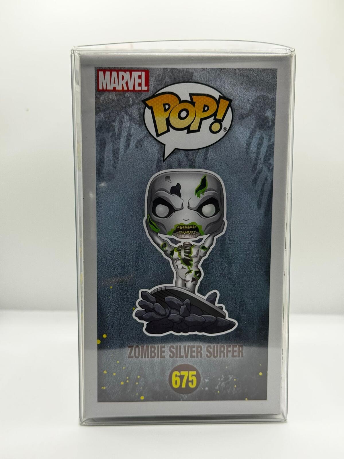 Funko Pop! Marvel Zombies #675 Zombie Silver Surfer Vinyl Figure
