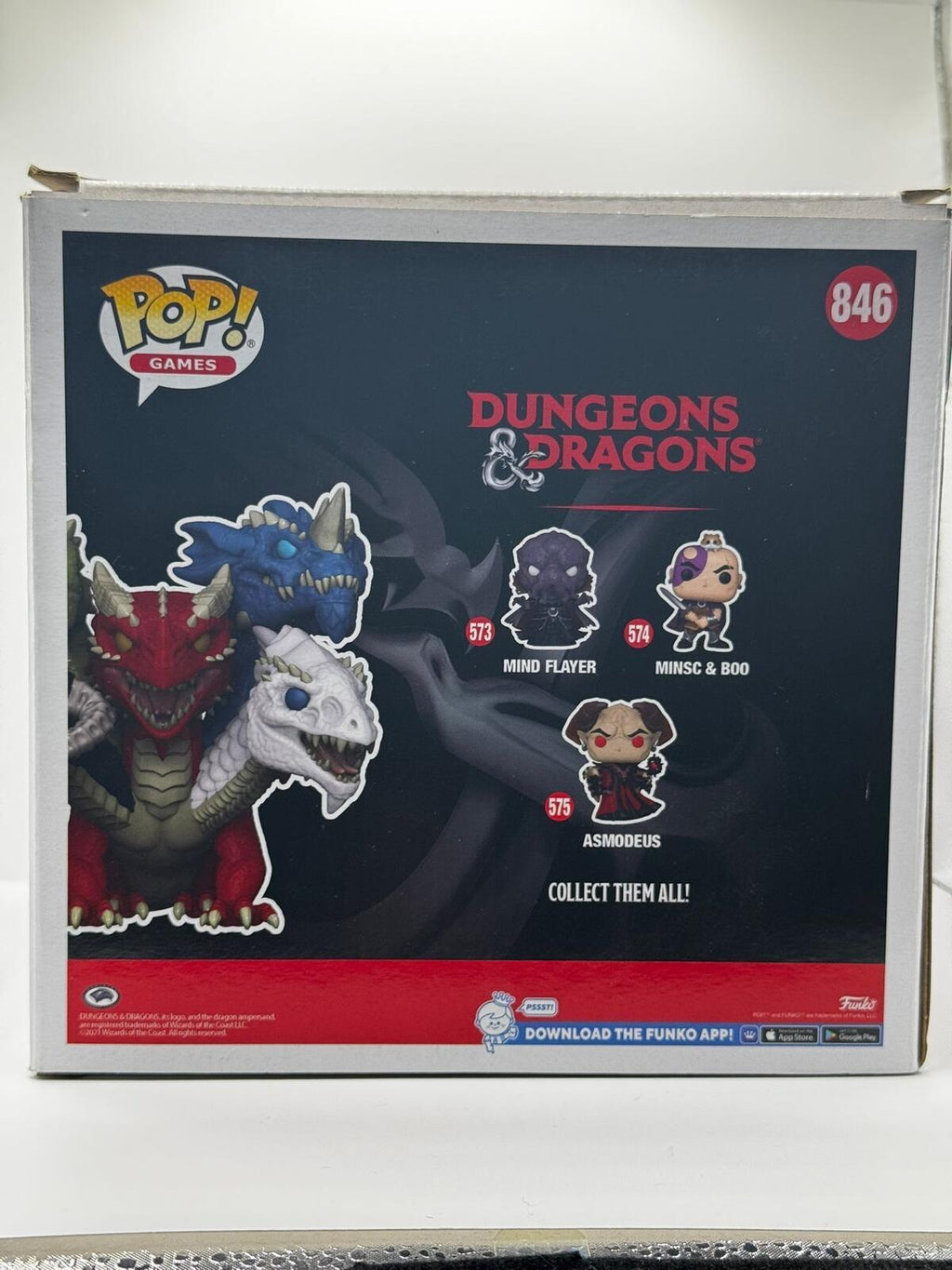 Funko Pop! Games Dungeons & Dragons Tiamat Limited Edition Vinyl Figure #846