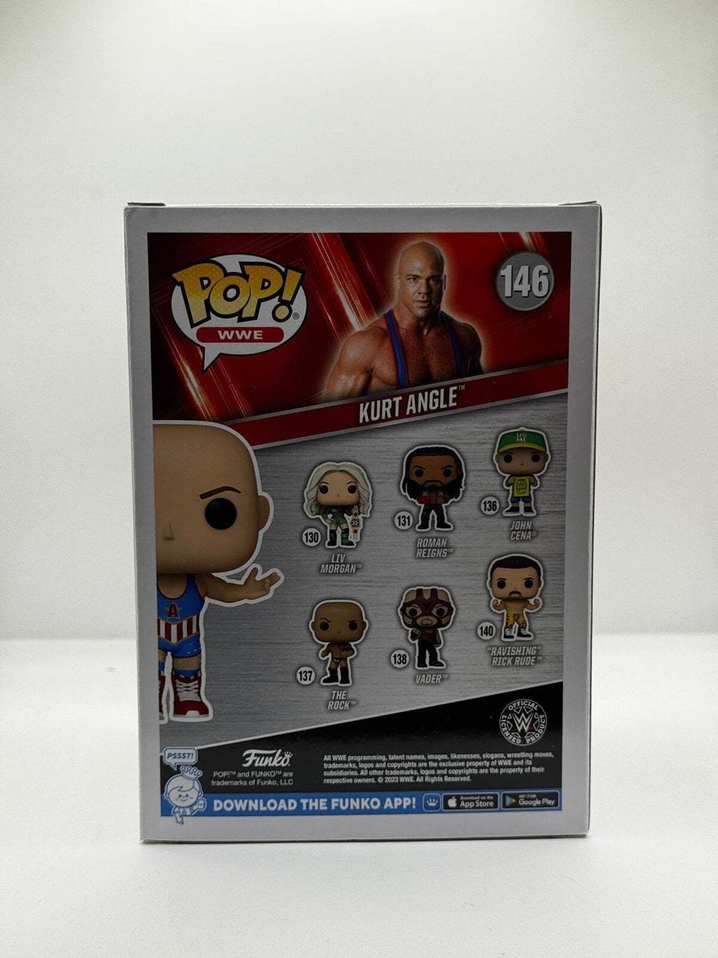 Funko Pop WWE Kurt Angle Vinyl Figure #146