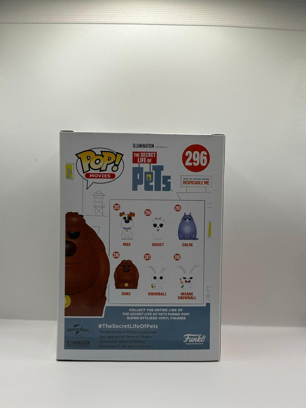 Funko Pop! Movies The Secret Life of Pets Duke Vinyl Figure #296