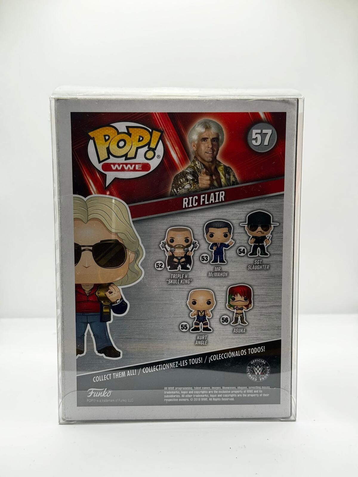 Funko Pop WWE Ric Flair Vinyl Figure #57 with Protector