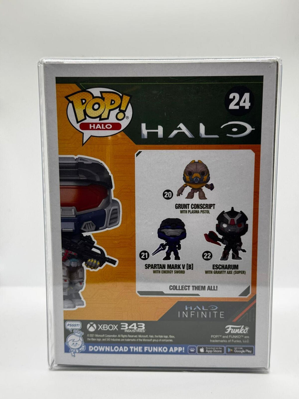 Funko Pop! Halo Spartan Mark VII with BR75 Battle Rifle #24 Specialty Series