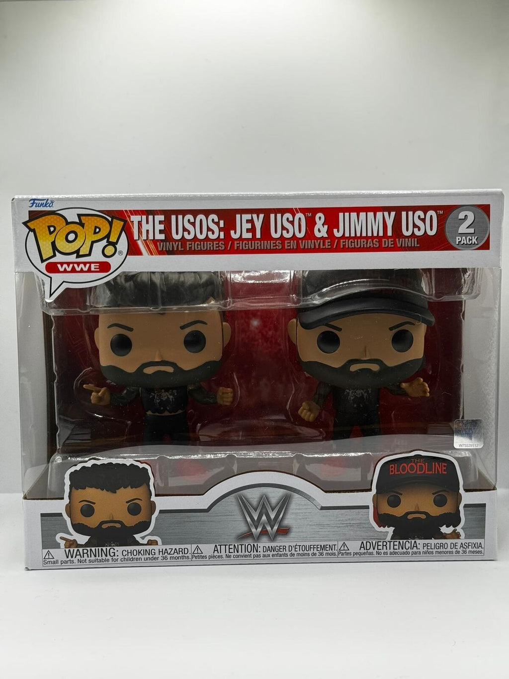 Funko Pop WWE The Usos: Jey Uso & Jimmy Uso 2-Pack Vinyl Figures