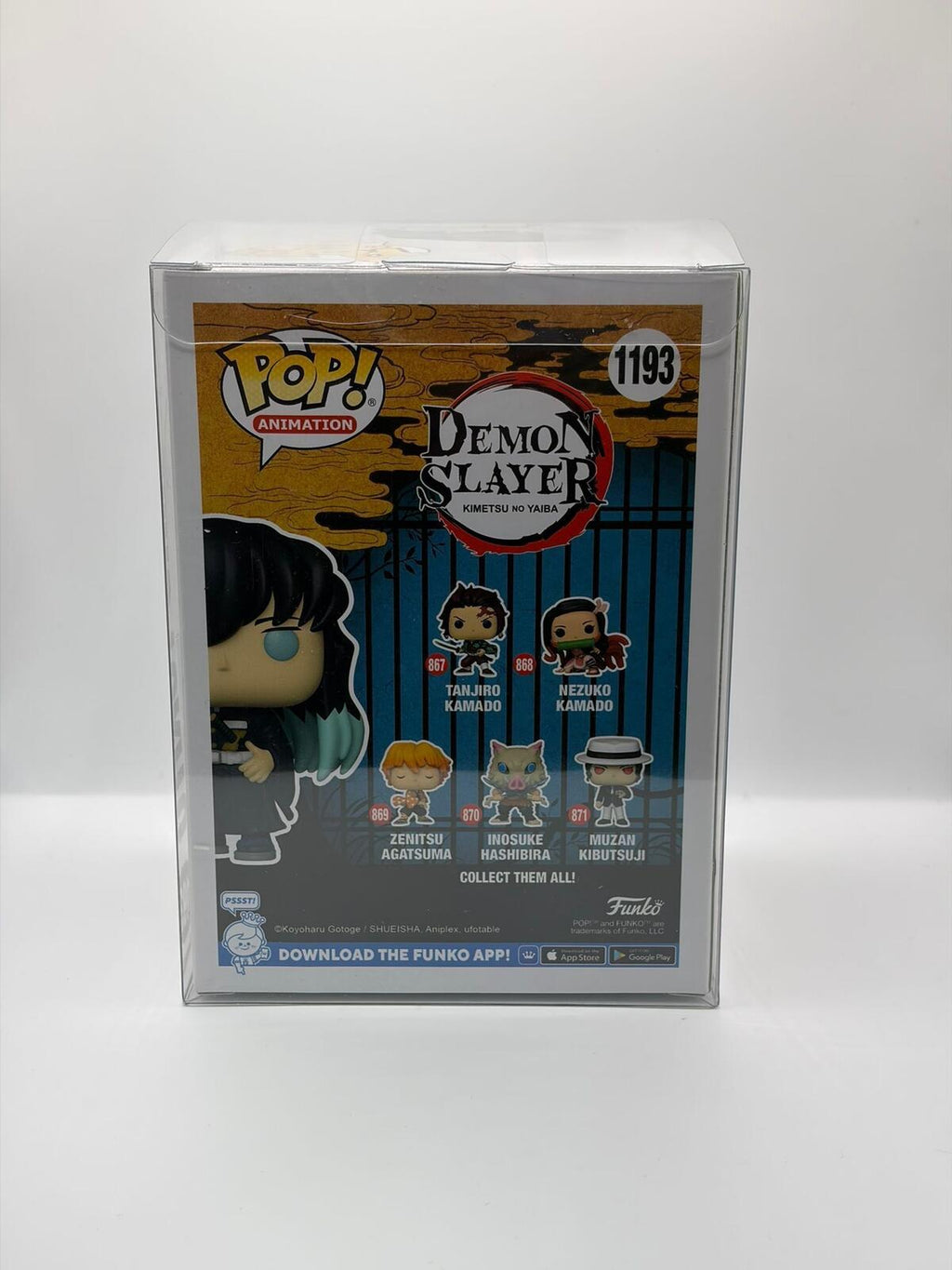 Funko Pop Animation Demon Slayer Muichiro Tokito #1193 Limited Edition