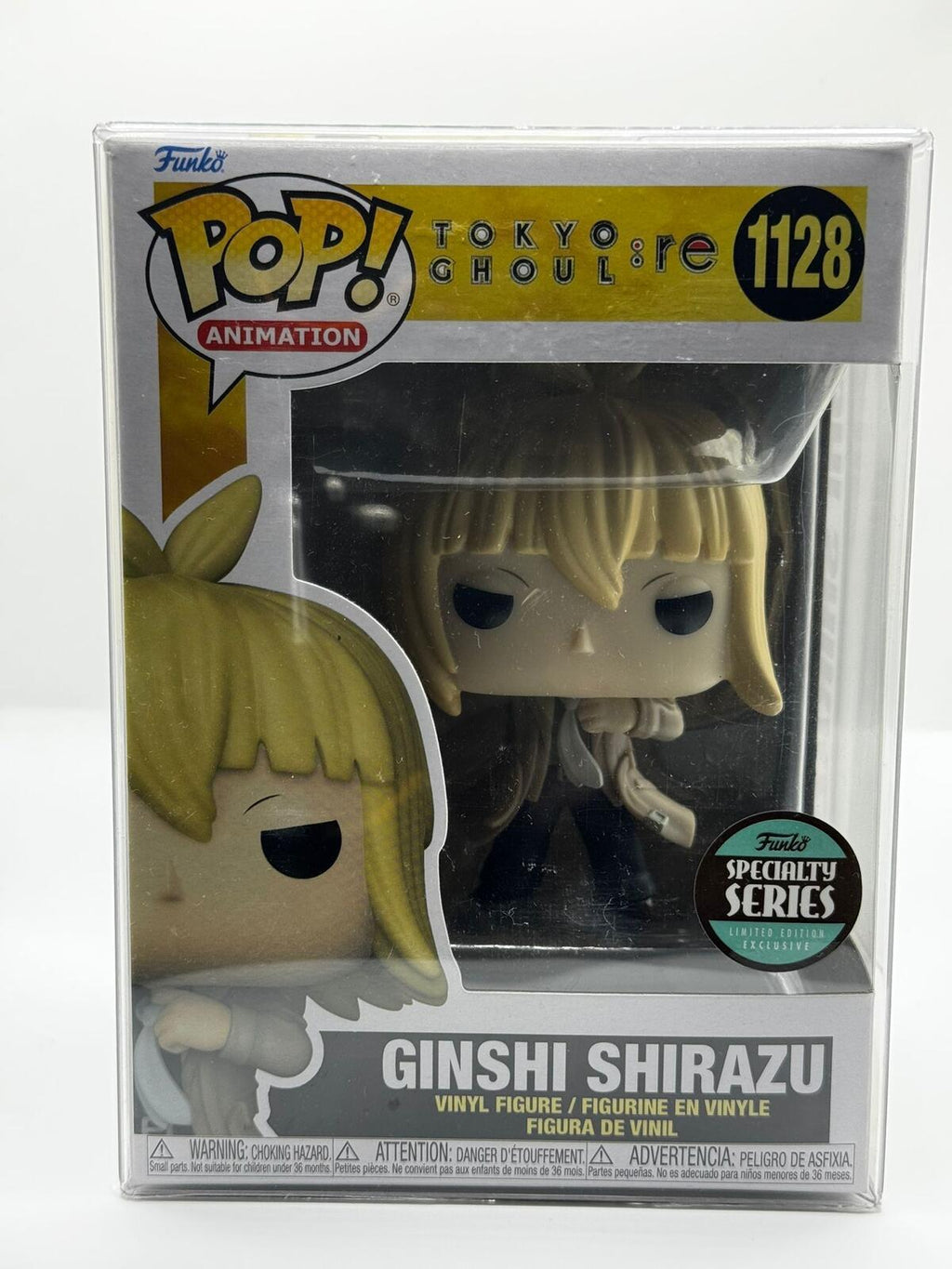 Funko Pop! Animation Tokyo Ghoul:re Ginshi Shirazu Vinyl Figure 1128