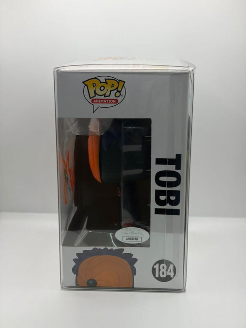 Funko Pop Animation Naruto Shippuden Tobi #184 Vinyl Figure with Autograph