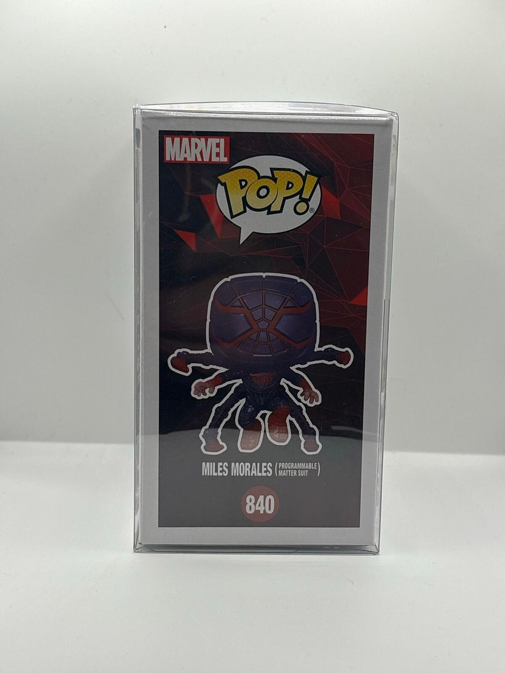 Funko Pop! Marvel Gamerverse Miles Morales Programmable Matter Suit #840